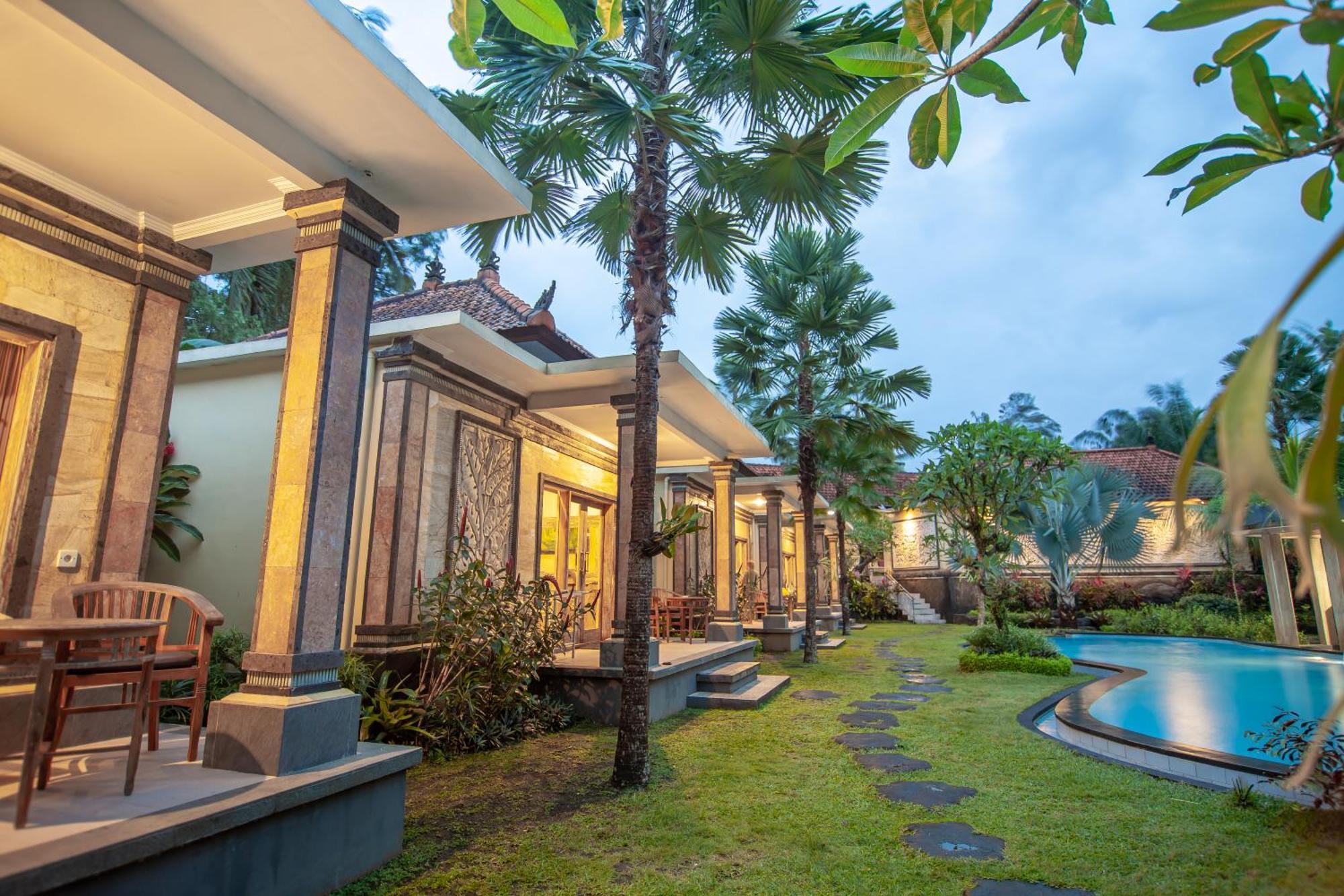 Abhirama Villas And Spa 乌布 外观 照片